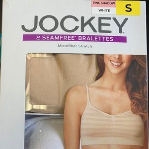 New Jockey 2 Seam-free Bralettes White Nude